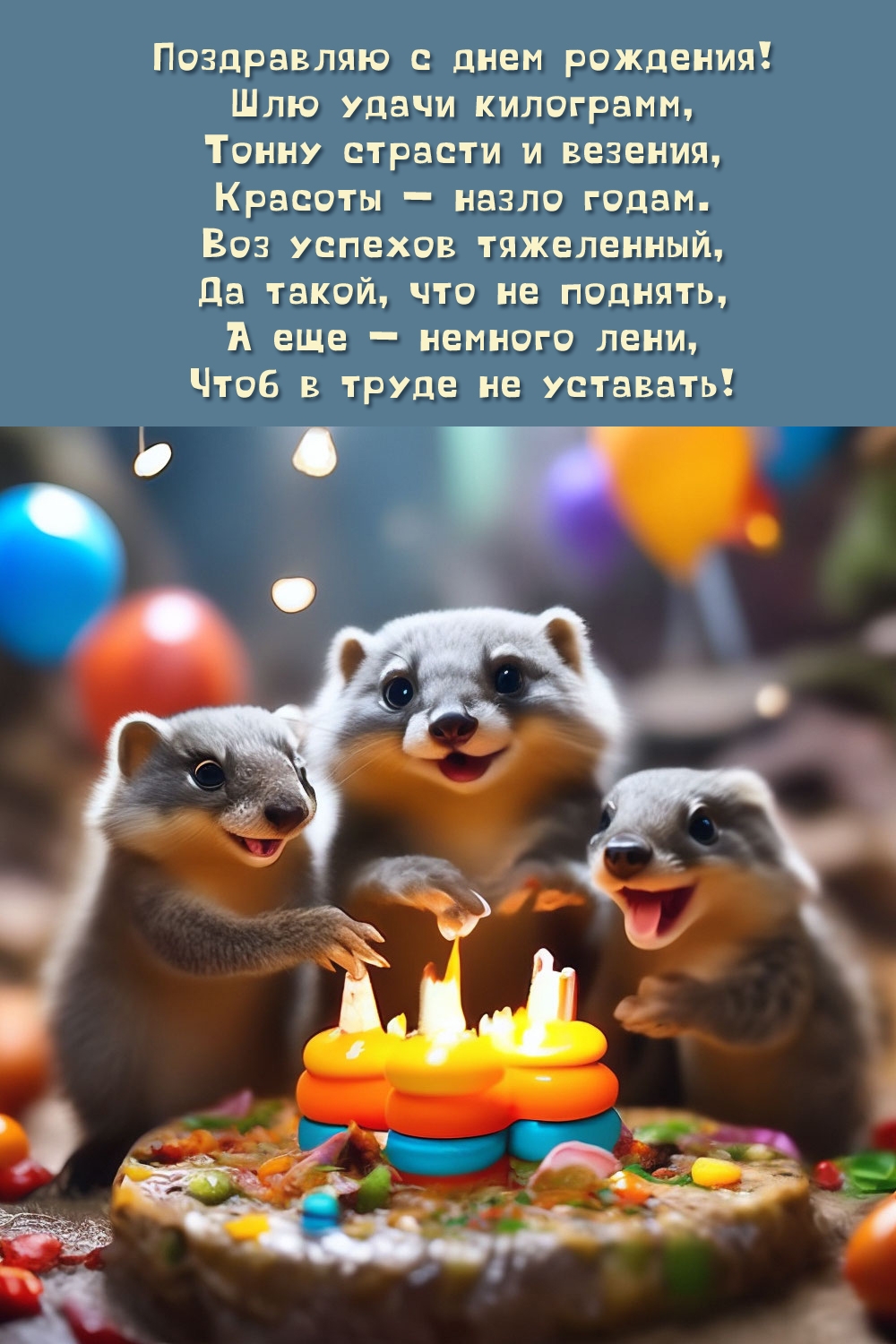 С днем рождения природа
